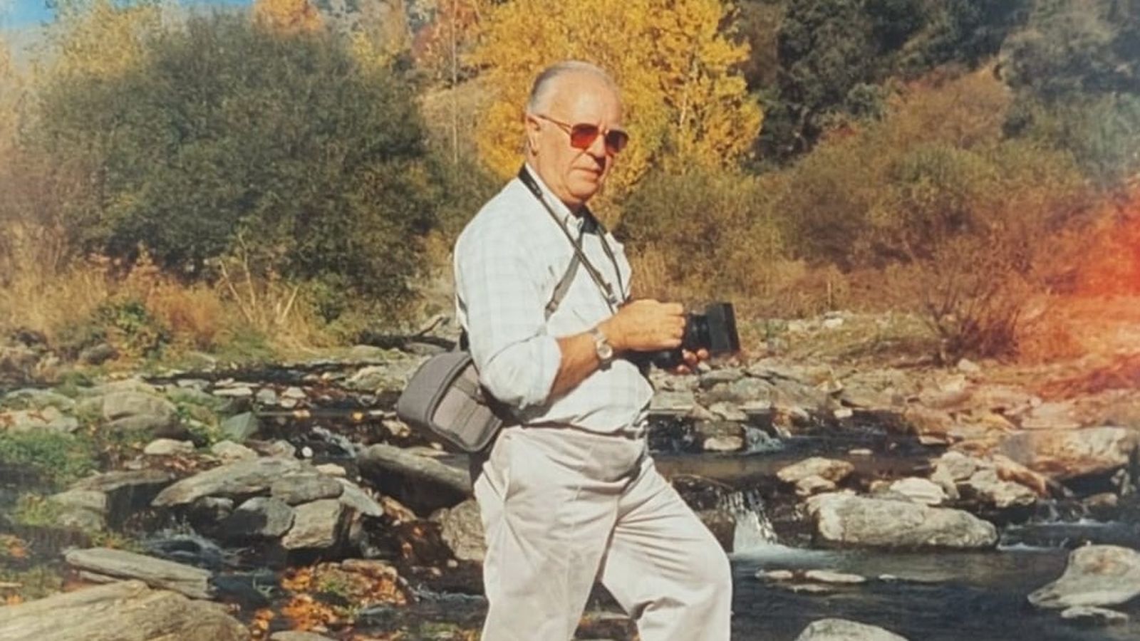 Miguel Herrada siempre iba con su cámara.