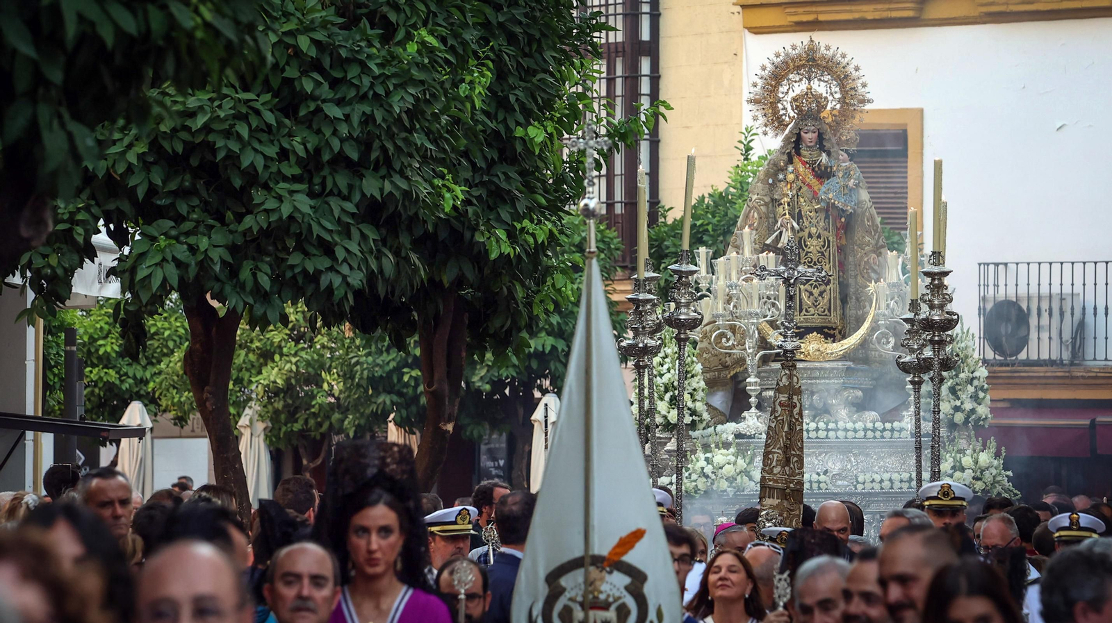 Procesión de la Virgen del Carmen en jerez