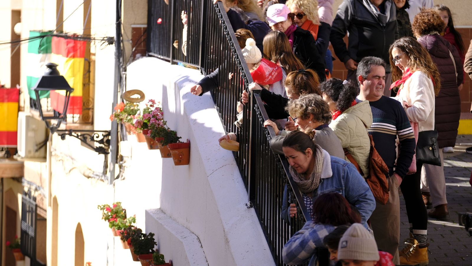 San Sebastián y los roscos de Lubrín, en fotos