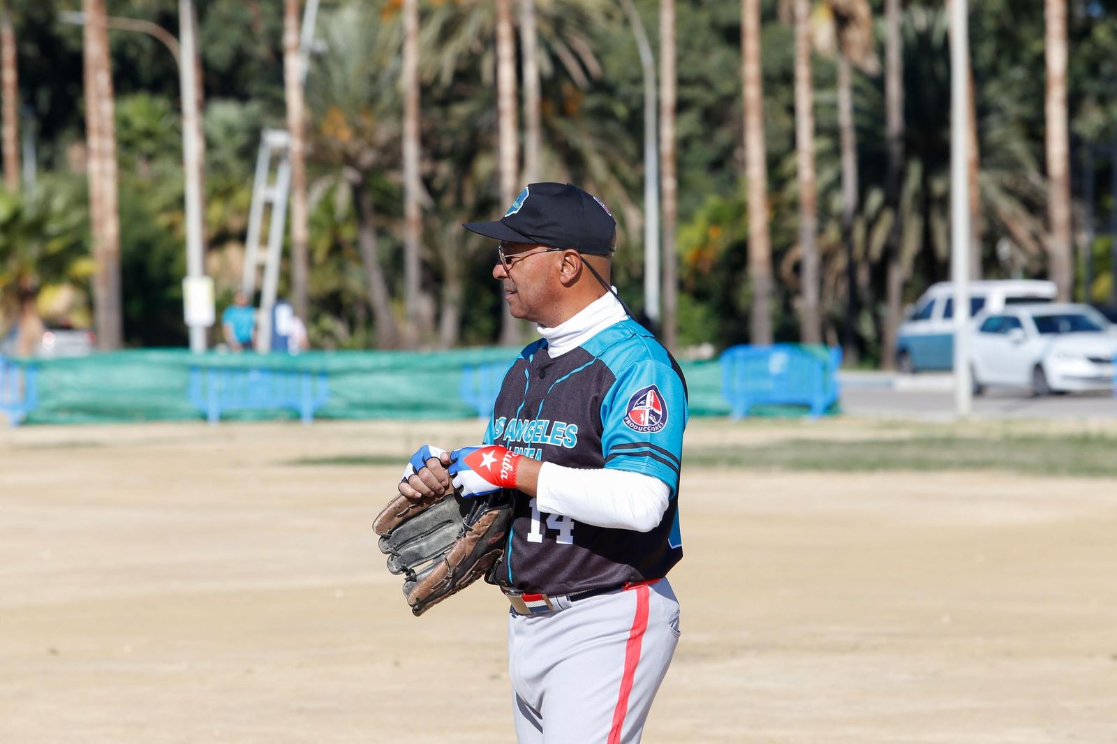 Las fotos del equipo de béisbol Los Ángeles de La Línea
