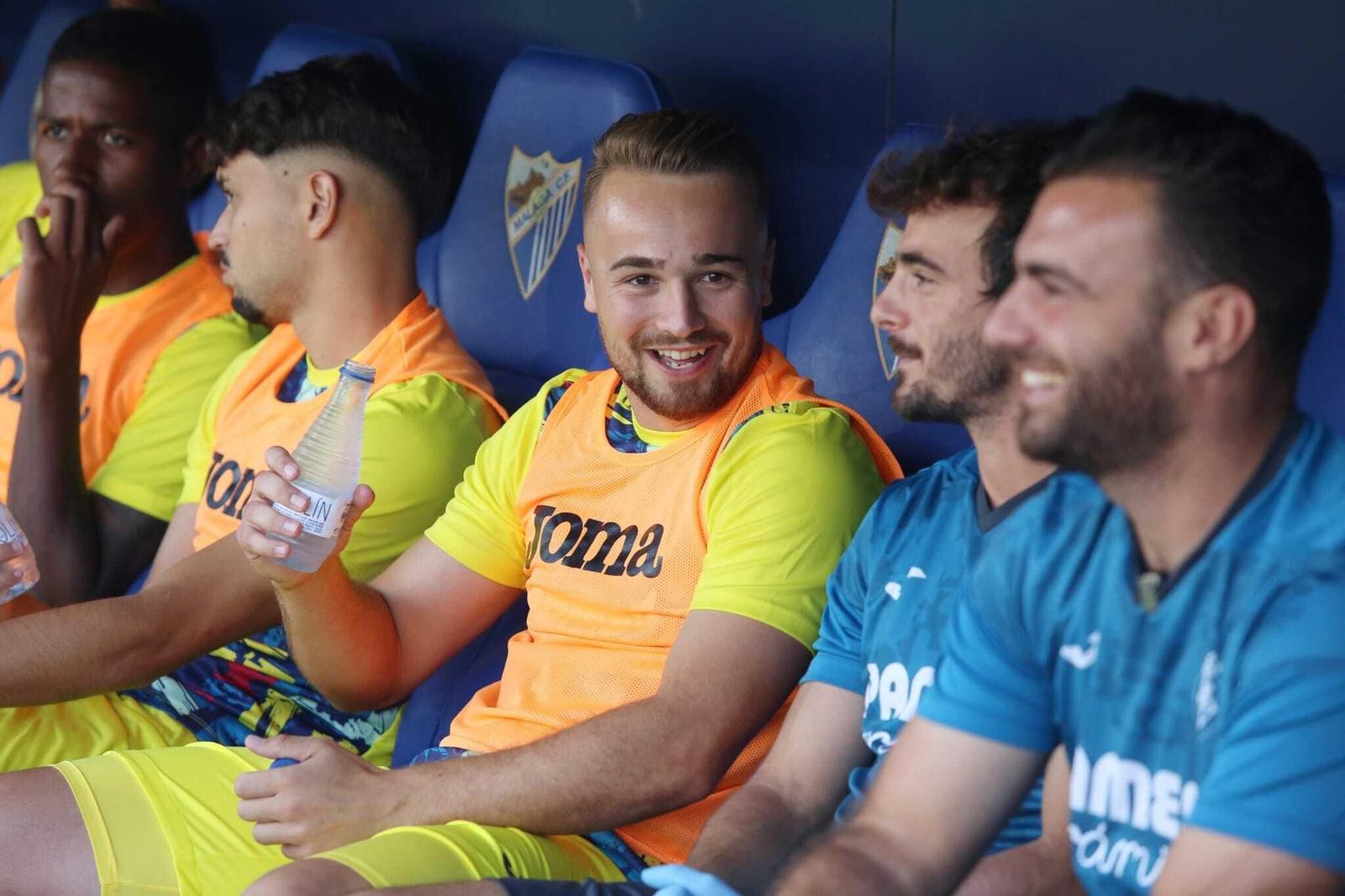 Las fotos del Málaga CF-Villarreal B