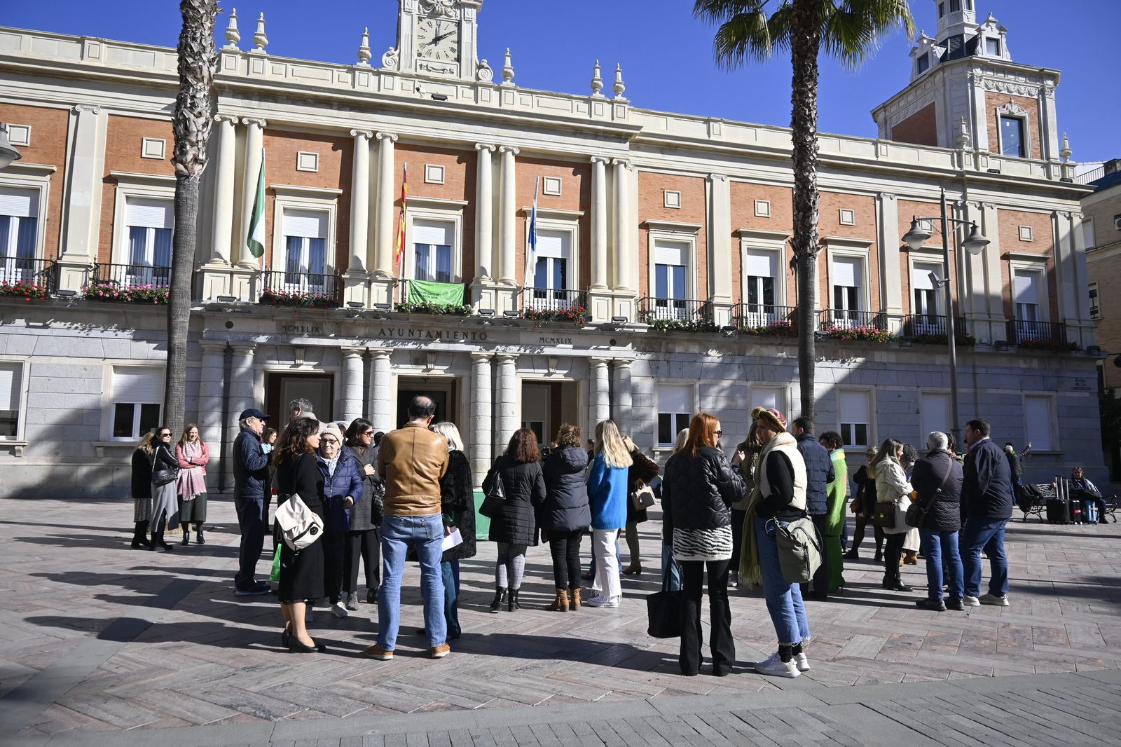 Imágenes de la lectura del llamamiento, del Día Mundial contra el Cancer.