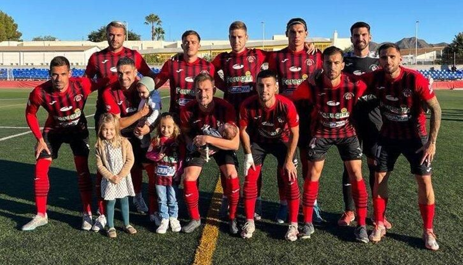 Once presentado por el conjunto rojinegro en su partido disputado en San Miguel frente al Algar.