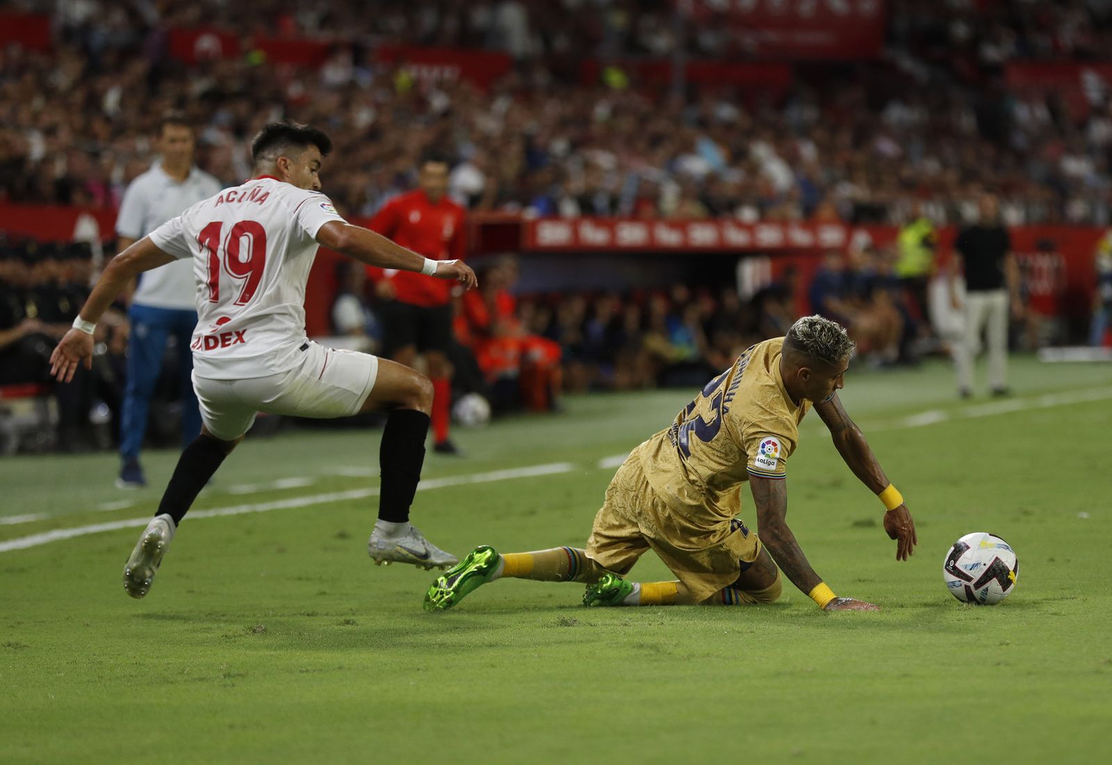 Las imágenes del Sevilla-Barcelona