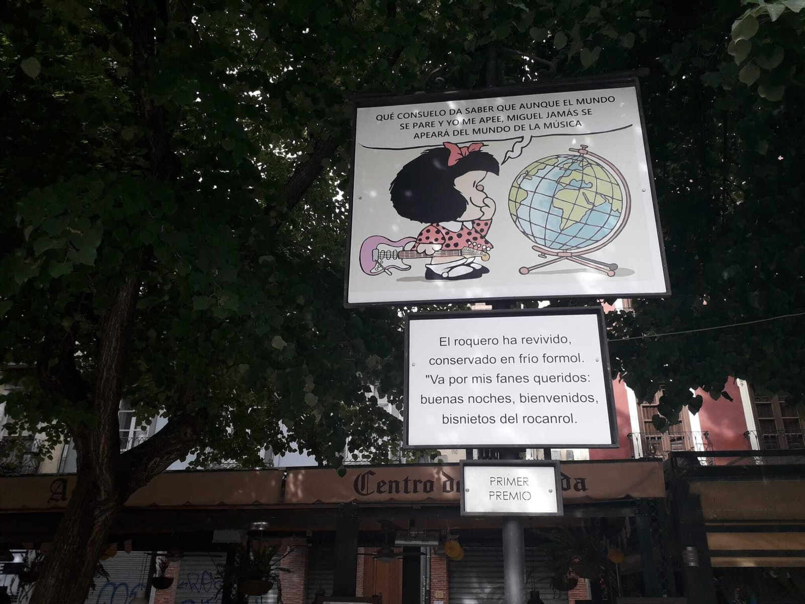 Esta es la quintilla ganadora del concurso de carocas del Corpus de Granada