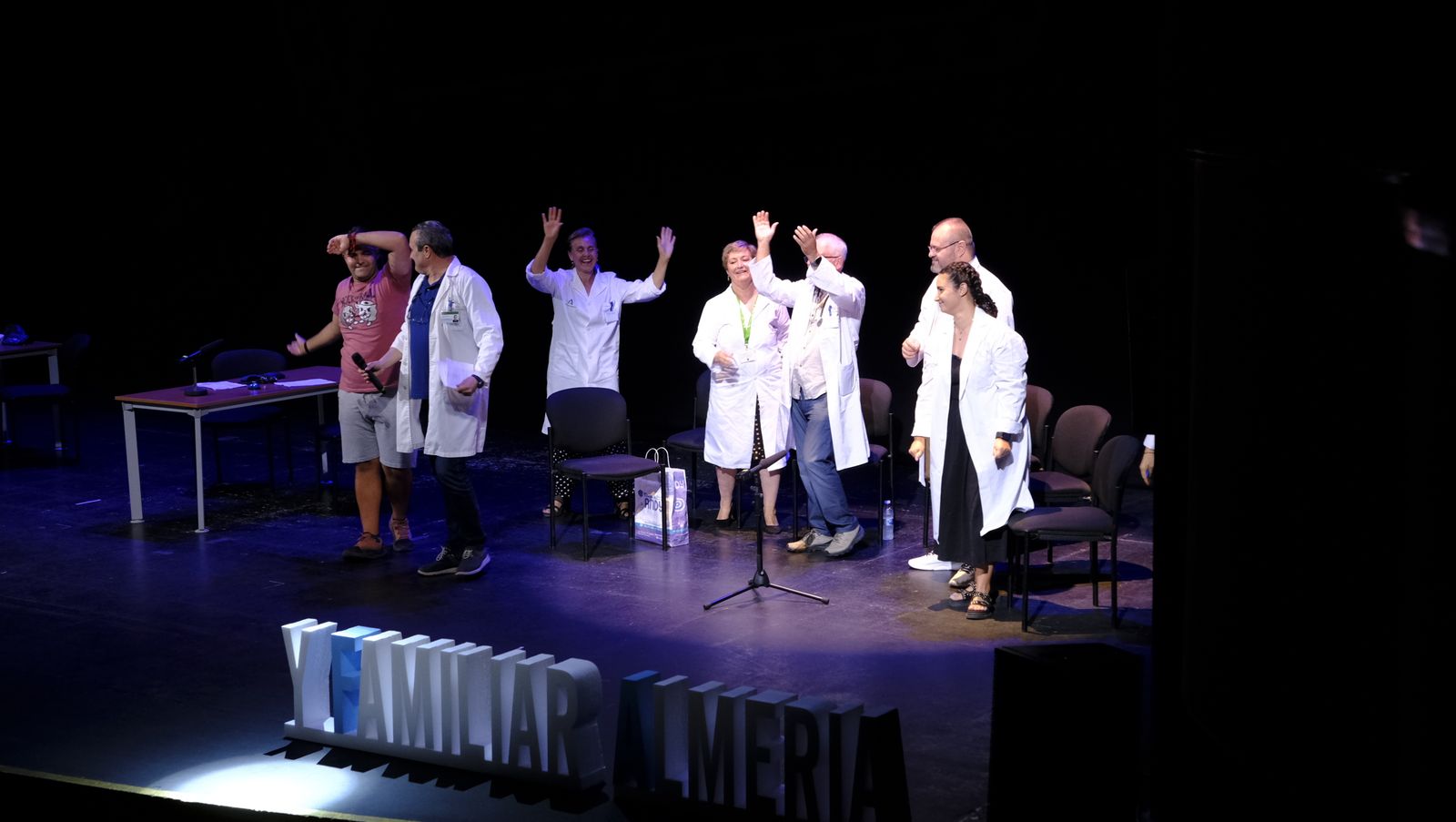 Imágenes del acto de jubilación de los profesionales del Distrito Sanitario Almería