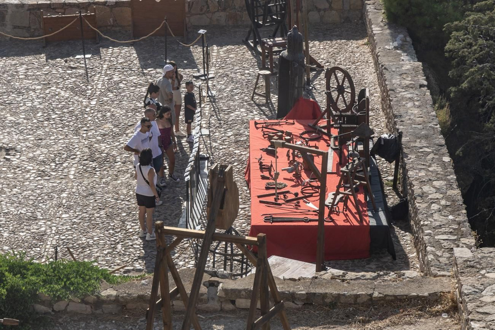 Moradores del Castillo de Jaén, recreación histórica de la Edad Media en el Cerro de Santa Catalina
