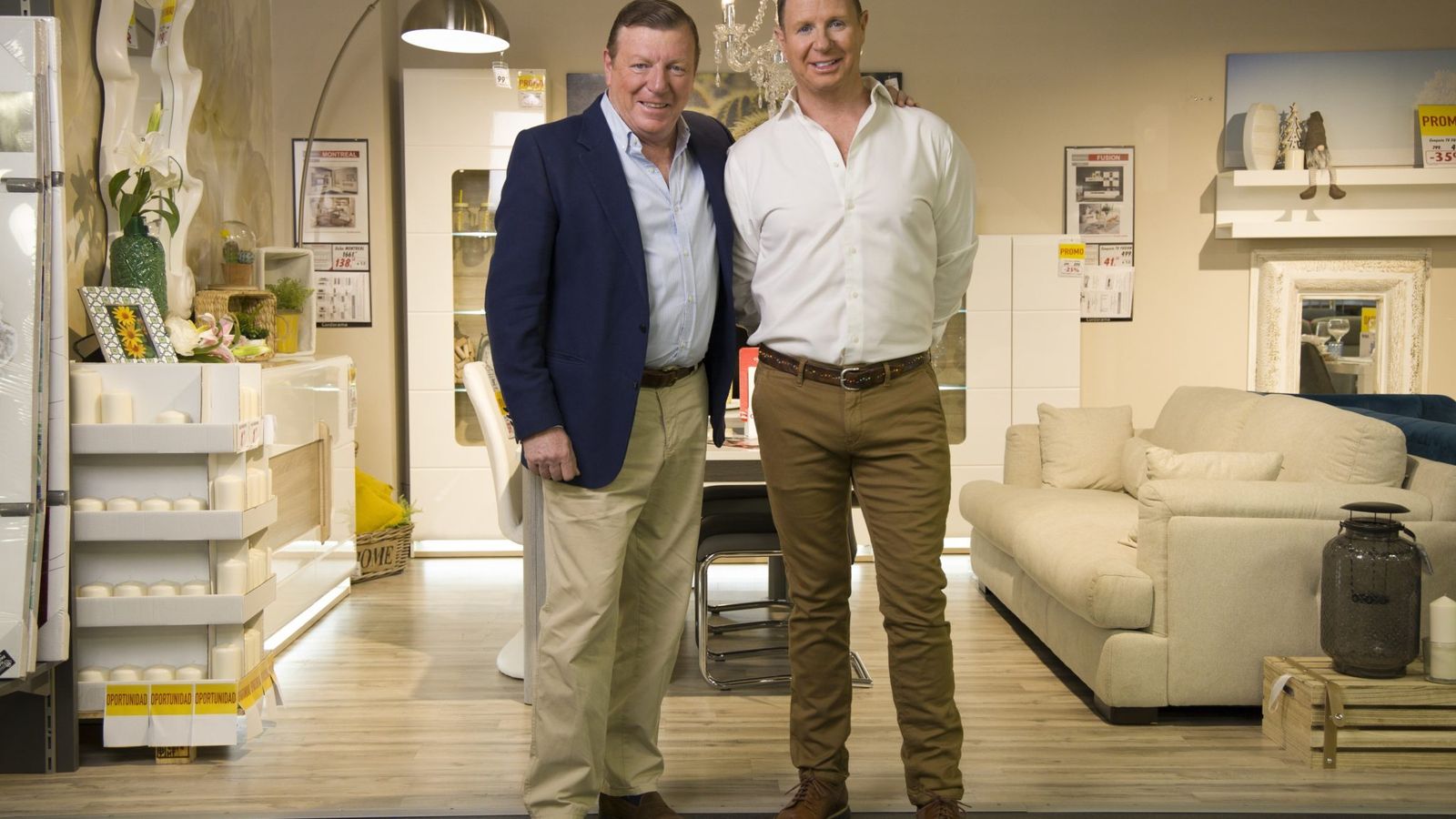 Los hermanos César y Jorge Cadaval, Los Morancos.