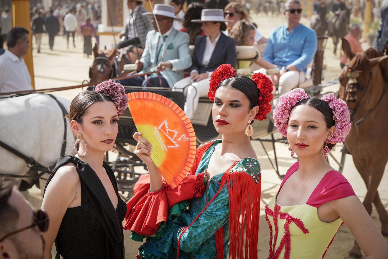 Ambiente el viernes en la Feria de Jerez en fotos