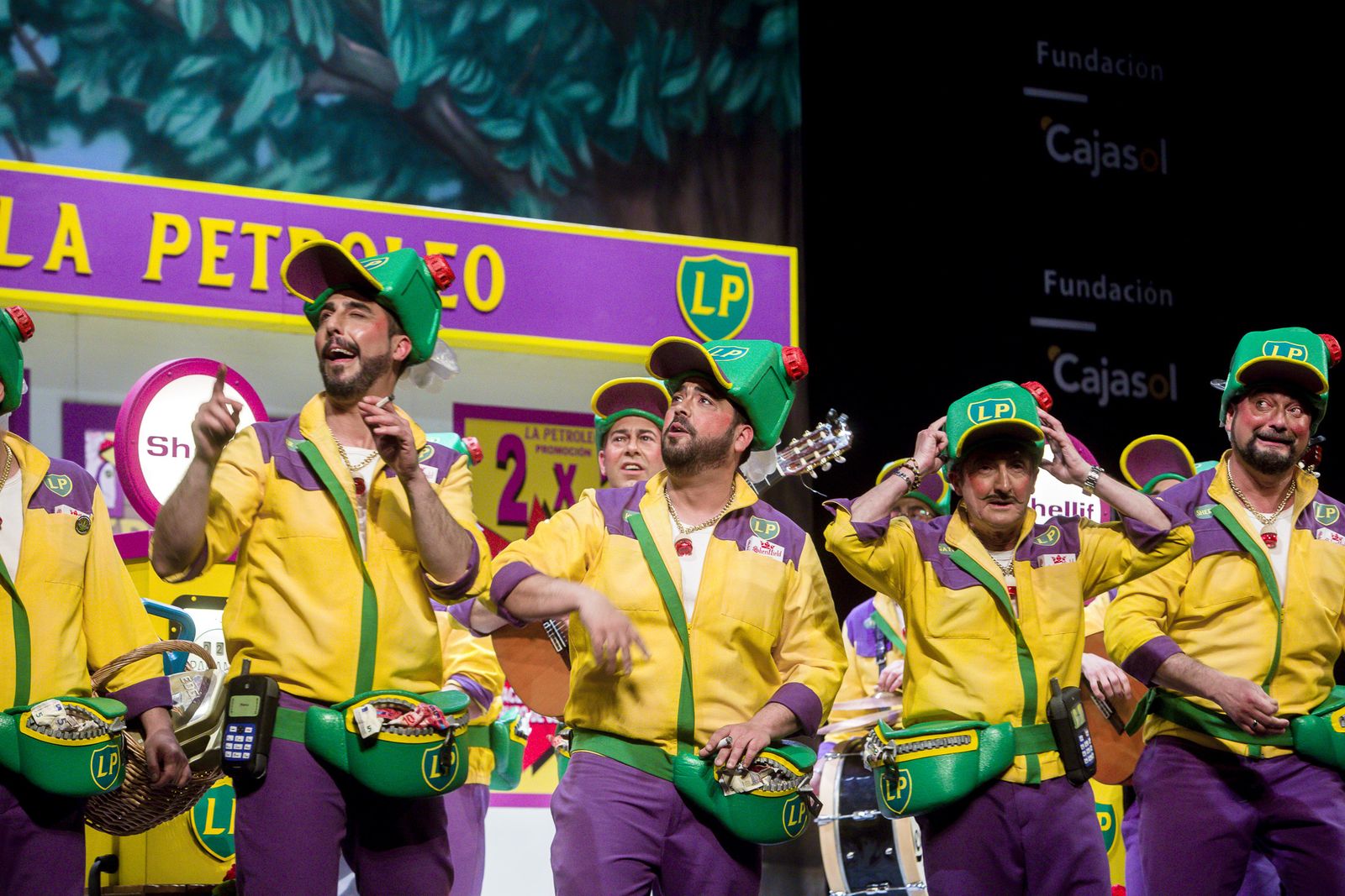 Chirigota Los niños de la petróleo.