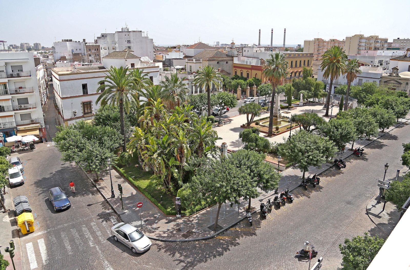 Imagen de archivo de la plaza de las Angustias de Jerez