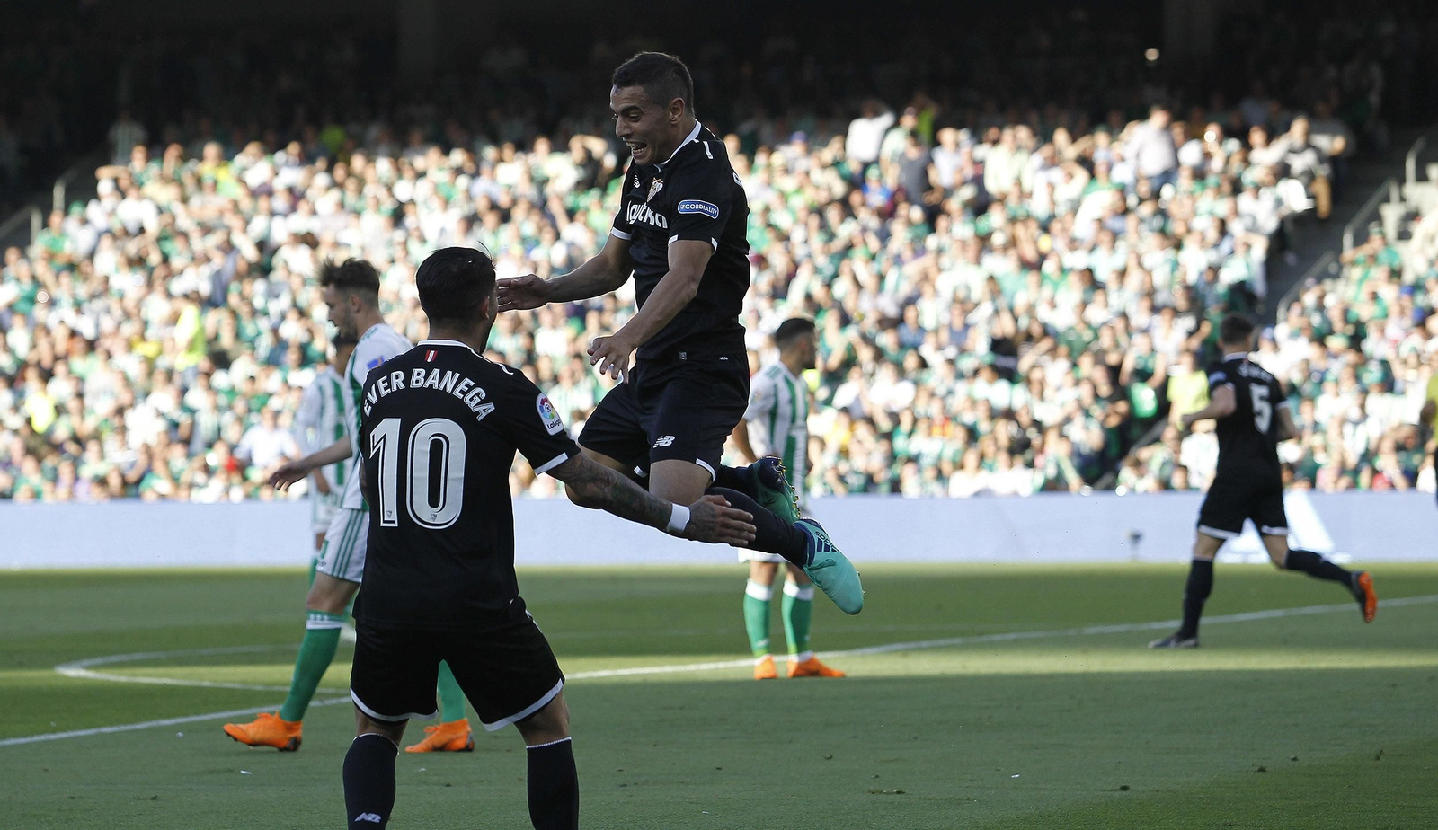 El Real Betis-Sevilla FC, en imágenes