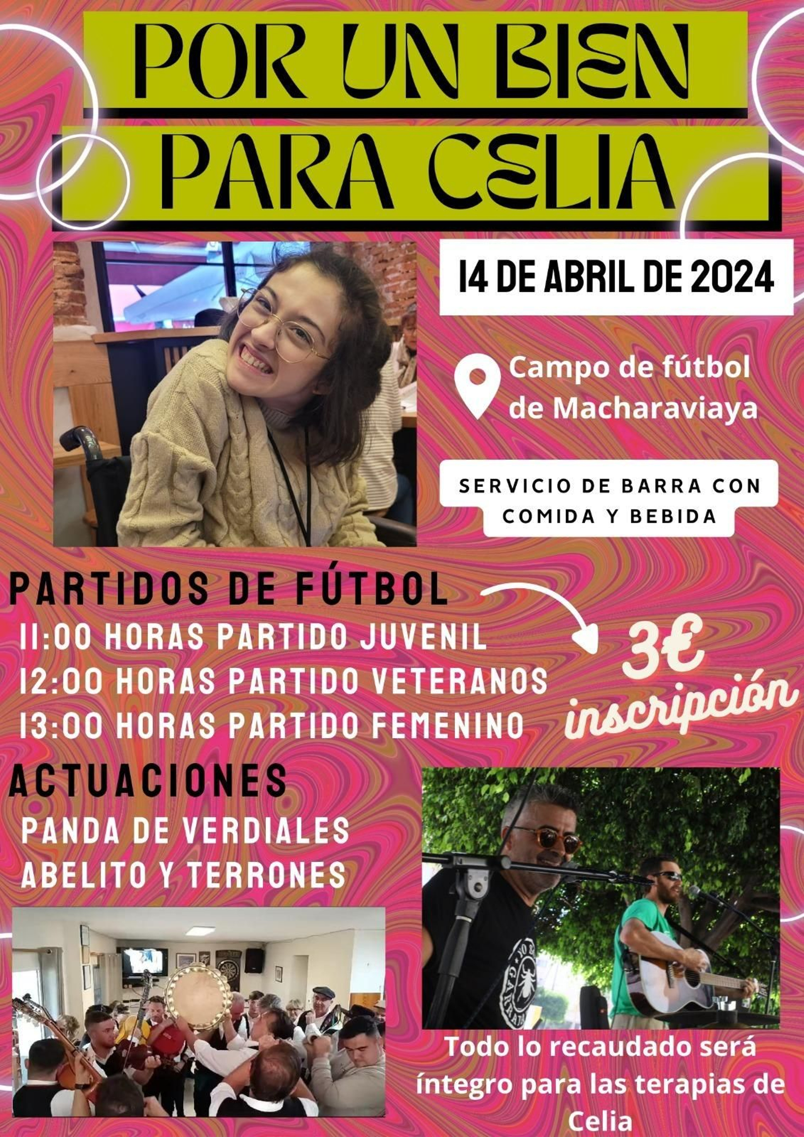 Cartel del evento en Macharaviaya