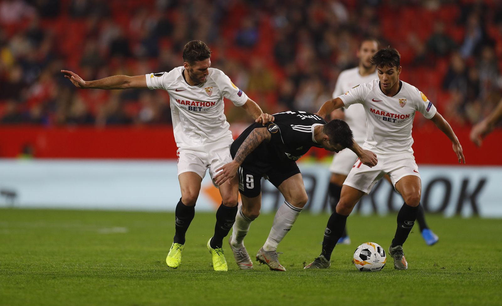La imágenes del Sevilla fc-Qarabag Fk