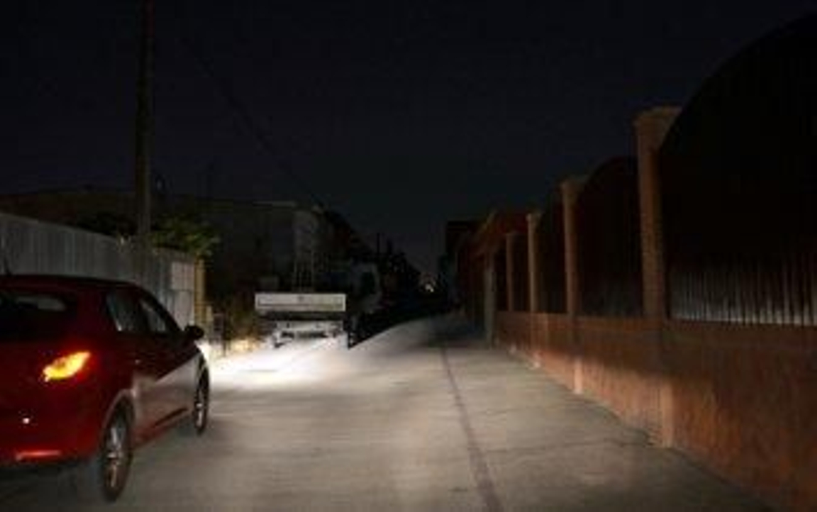 Las deficiencias en el alumbrado público continúan en la Zona Sur