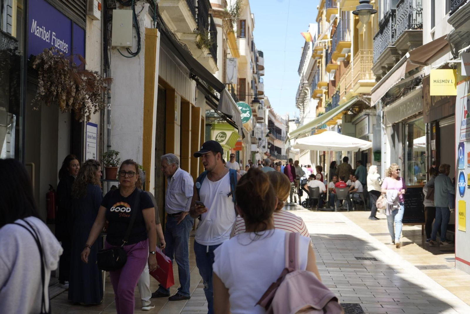 Así se vivió el apagón en las calles de Huelva, en imágenes