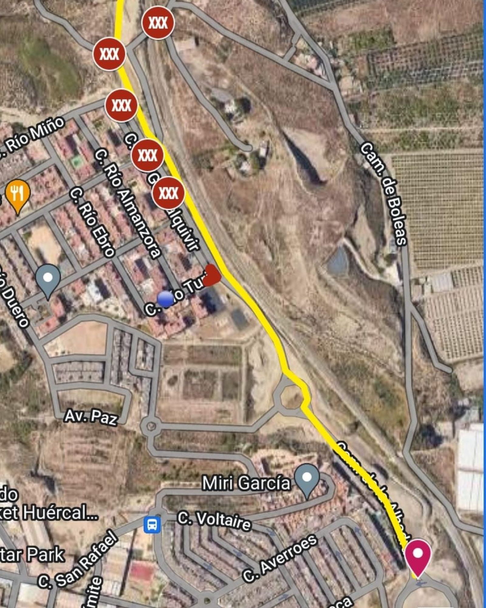 Algunas de las áreas afectadas por los cortes