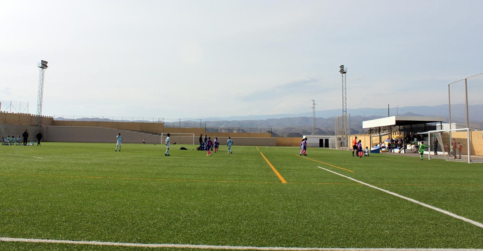 Campo de fútbol de Tabernas.