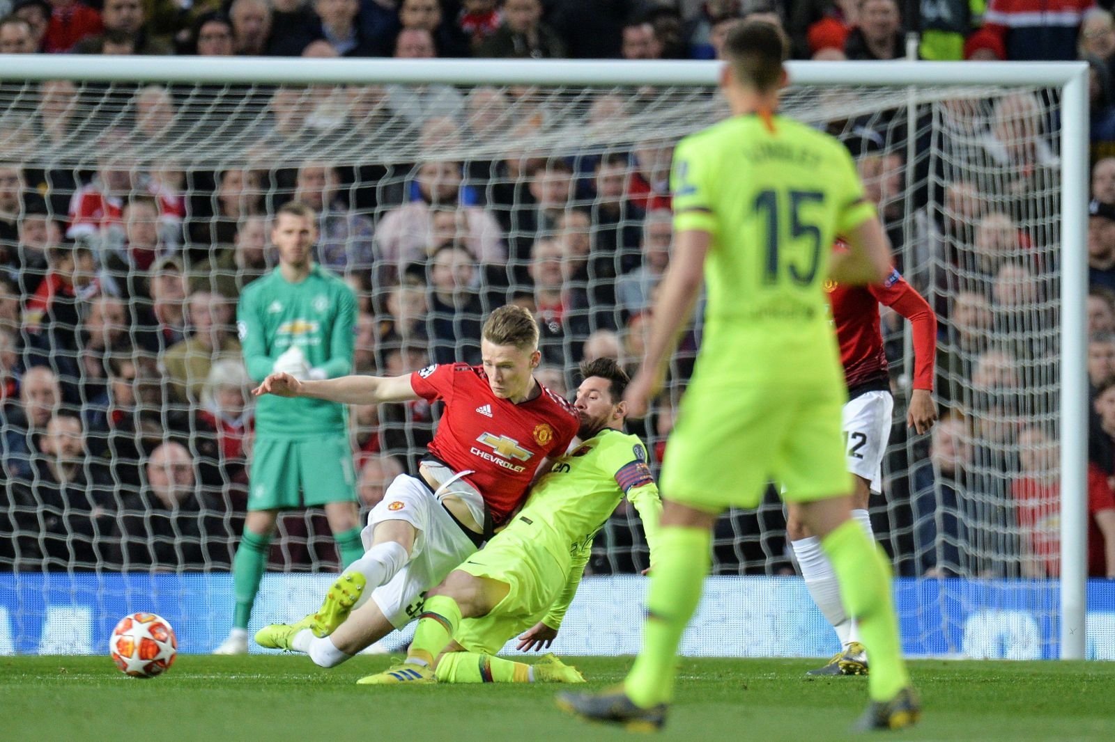 Las imágenes del Manchester United-Barcelona FC