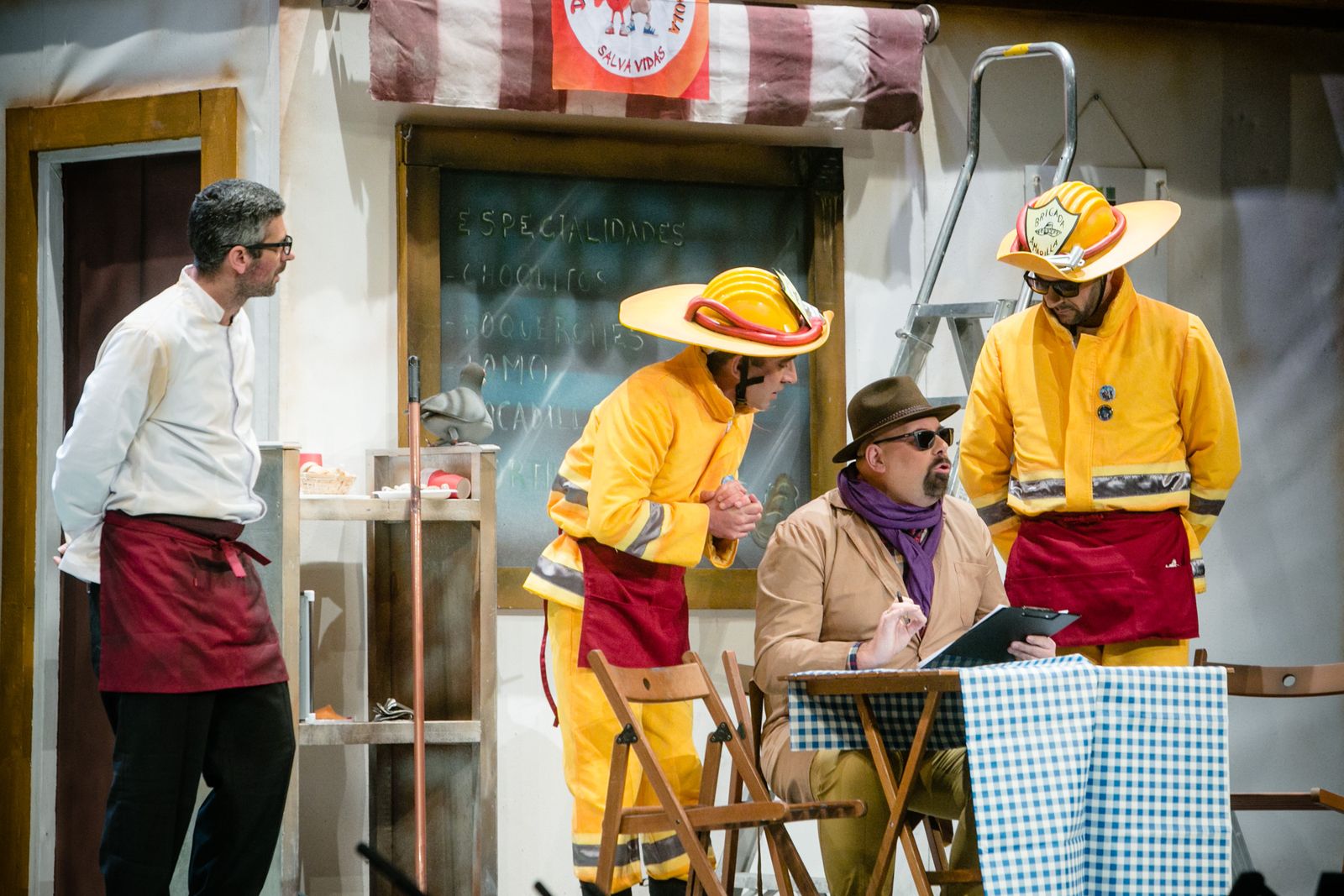 Cuarteto "Brigada amarilla"