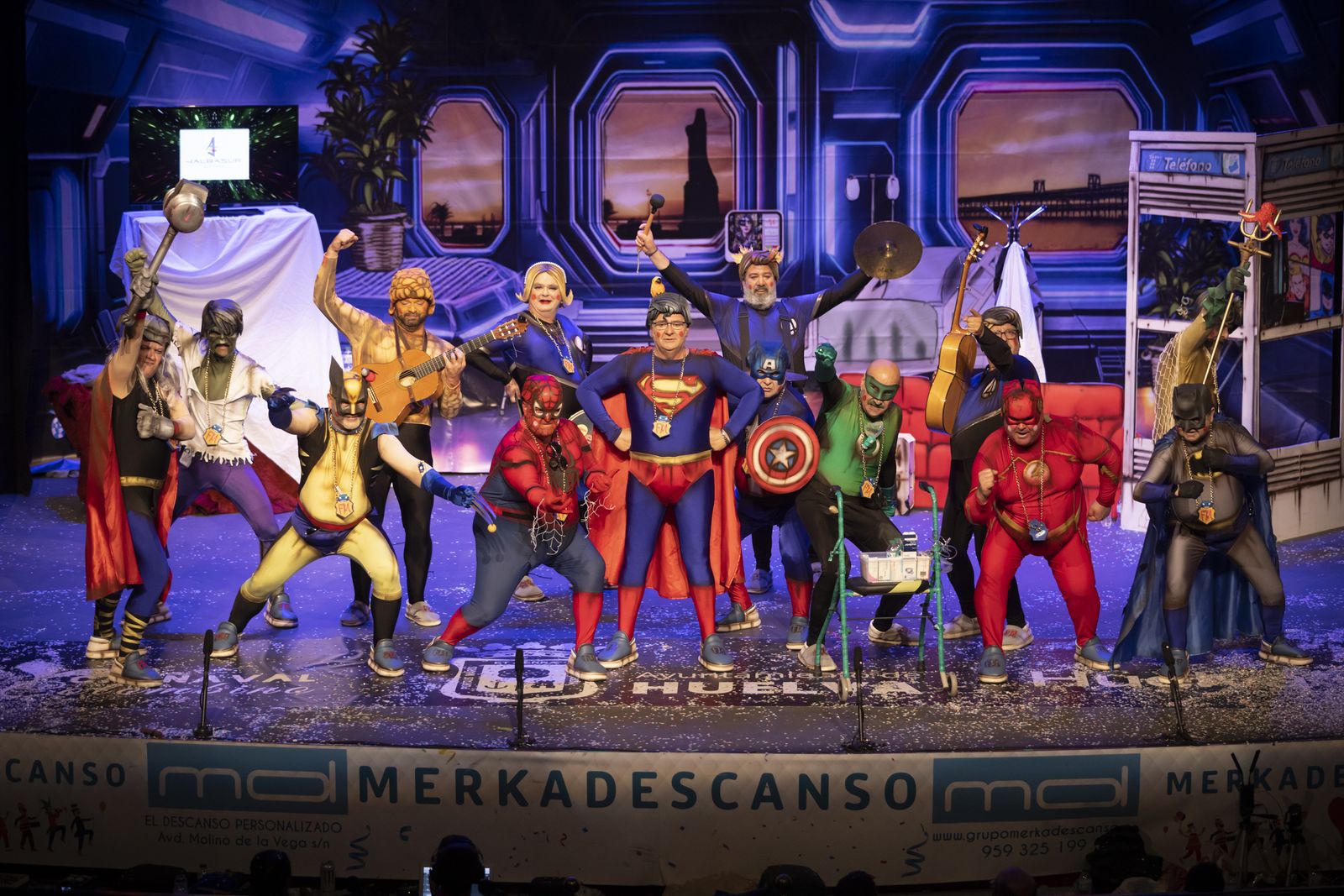 La final del Carnaval de Huelva 2023, en imágenes