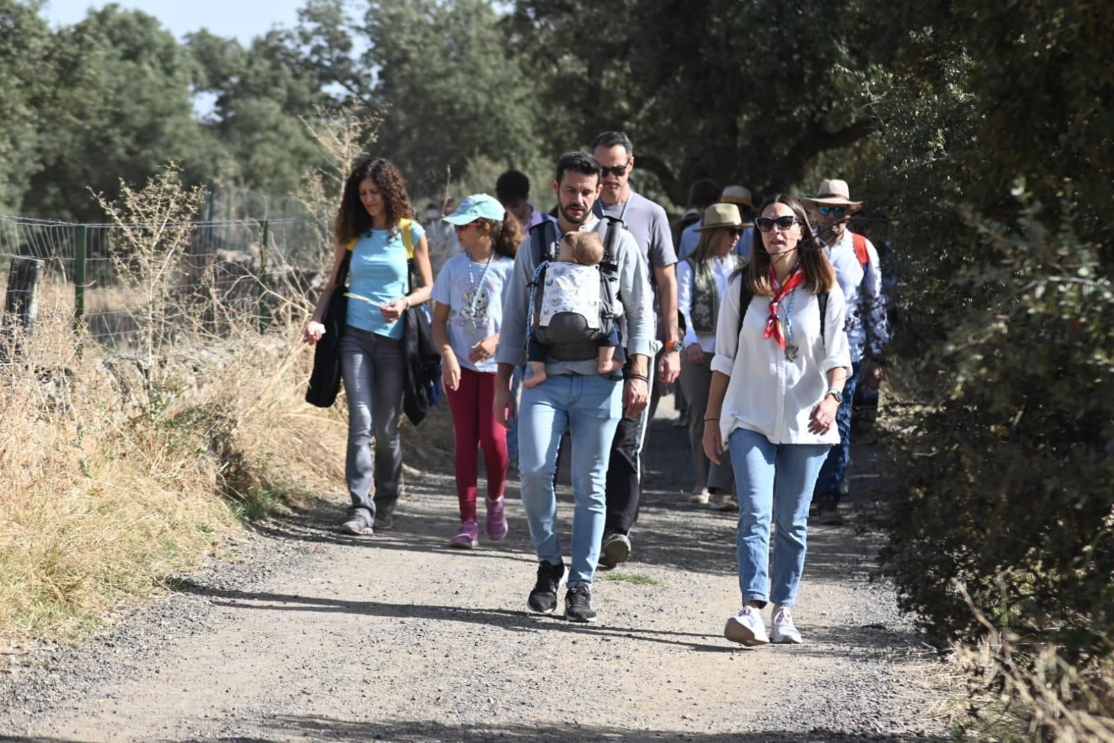 Traslado de la Virgen de Luna desde Villanueva de Córdoba al Santuario de La Jara.