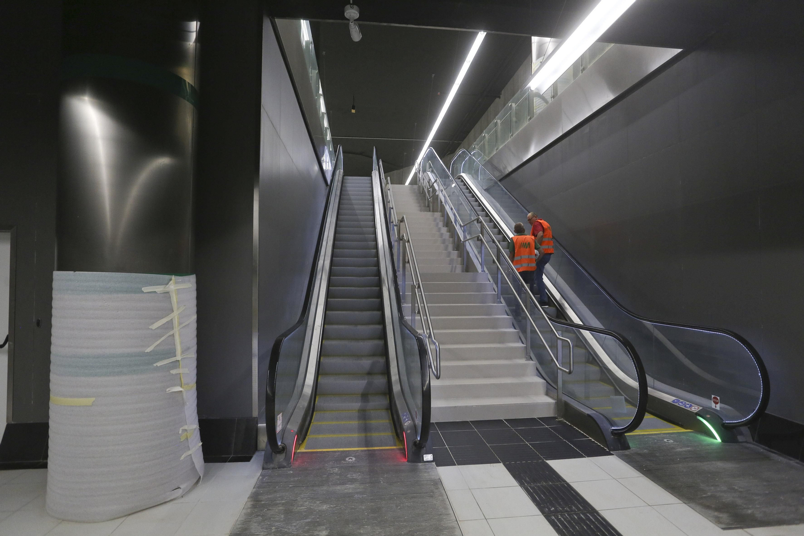 El Metro al Centro de Málaga: fotos de las estaciones Atarazanas y Guadalmedina El Metro al Centro de Málaga: fotos de las estaciones Atarazanas y Guadalmedina