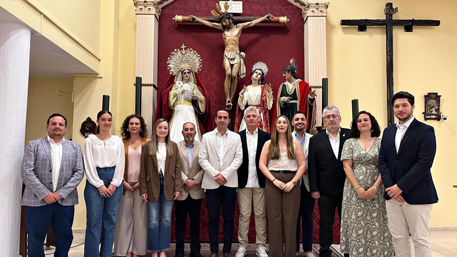 Nueva junta de Gobierno de la Hermandad de la Vera Cruz Nueva junta de Gobierno de la Hermandad de la Vera Cruz