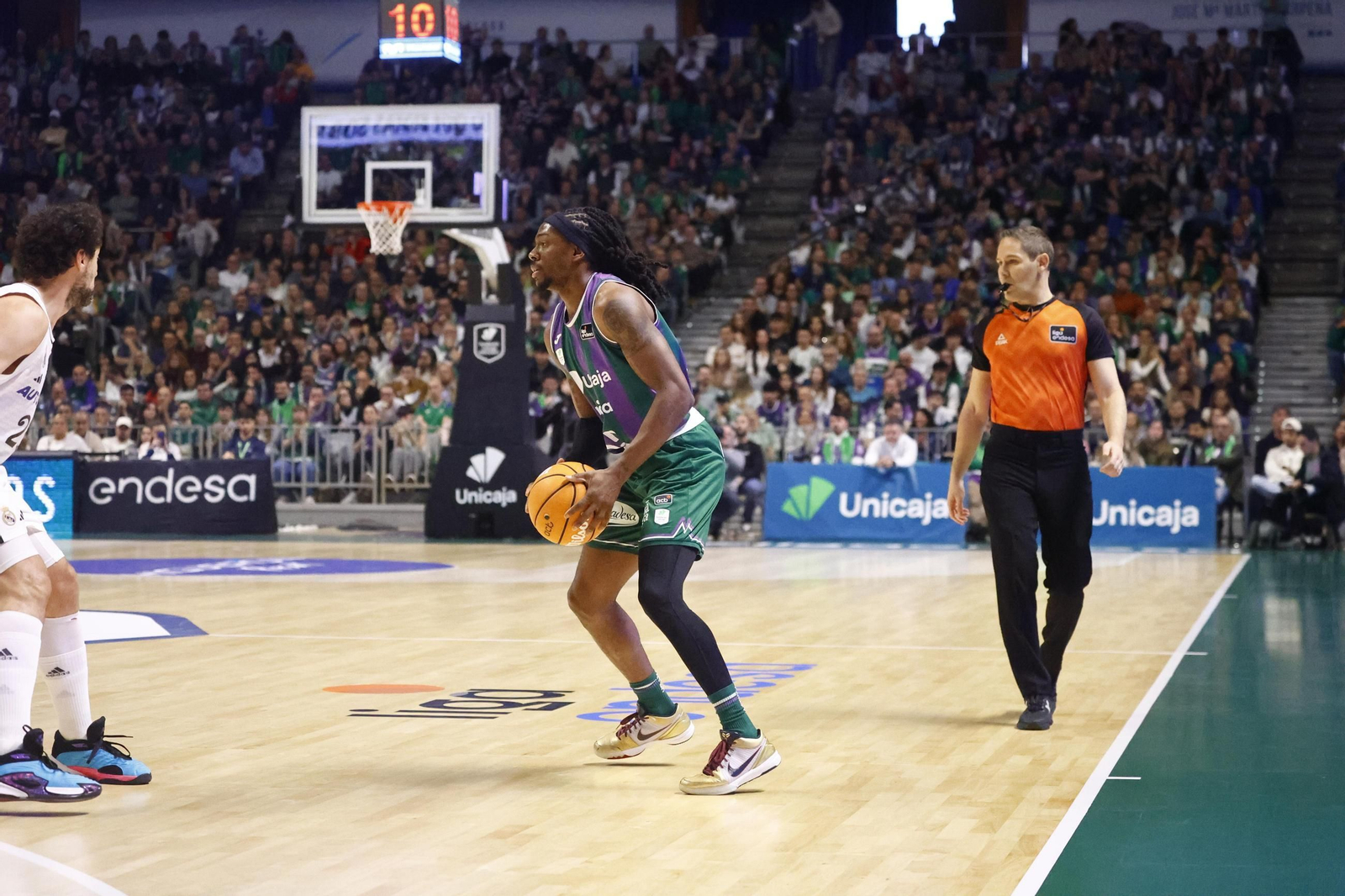 El Unicaja-Real Madrid de Liga Endesa, en fotos