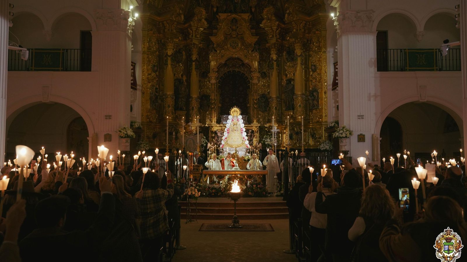 Celebración de la Candelaria en El Rocío.
