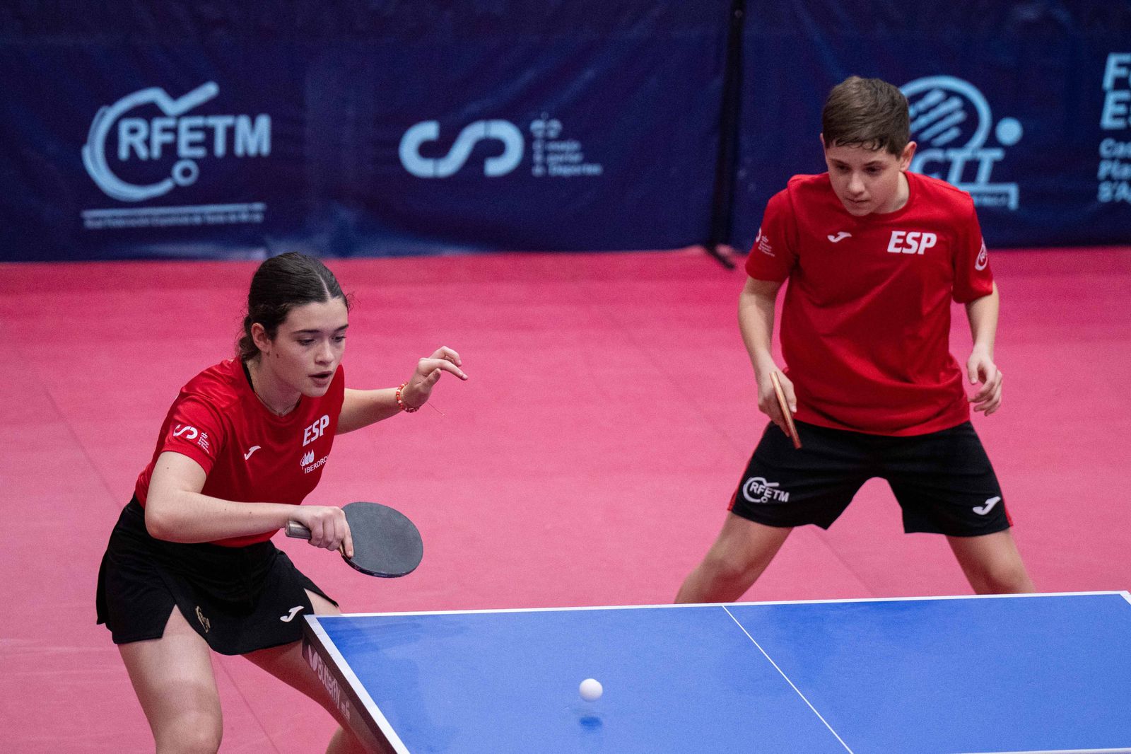 Un momento de la competición.