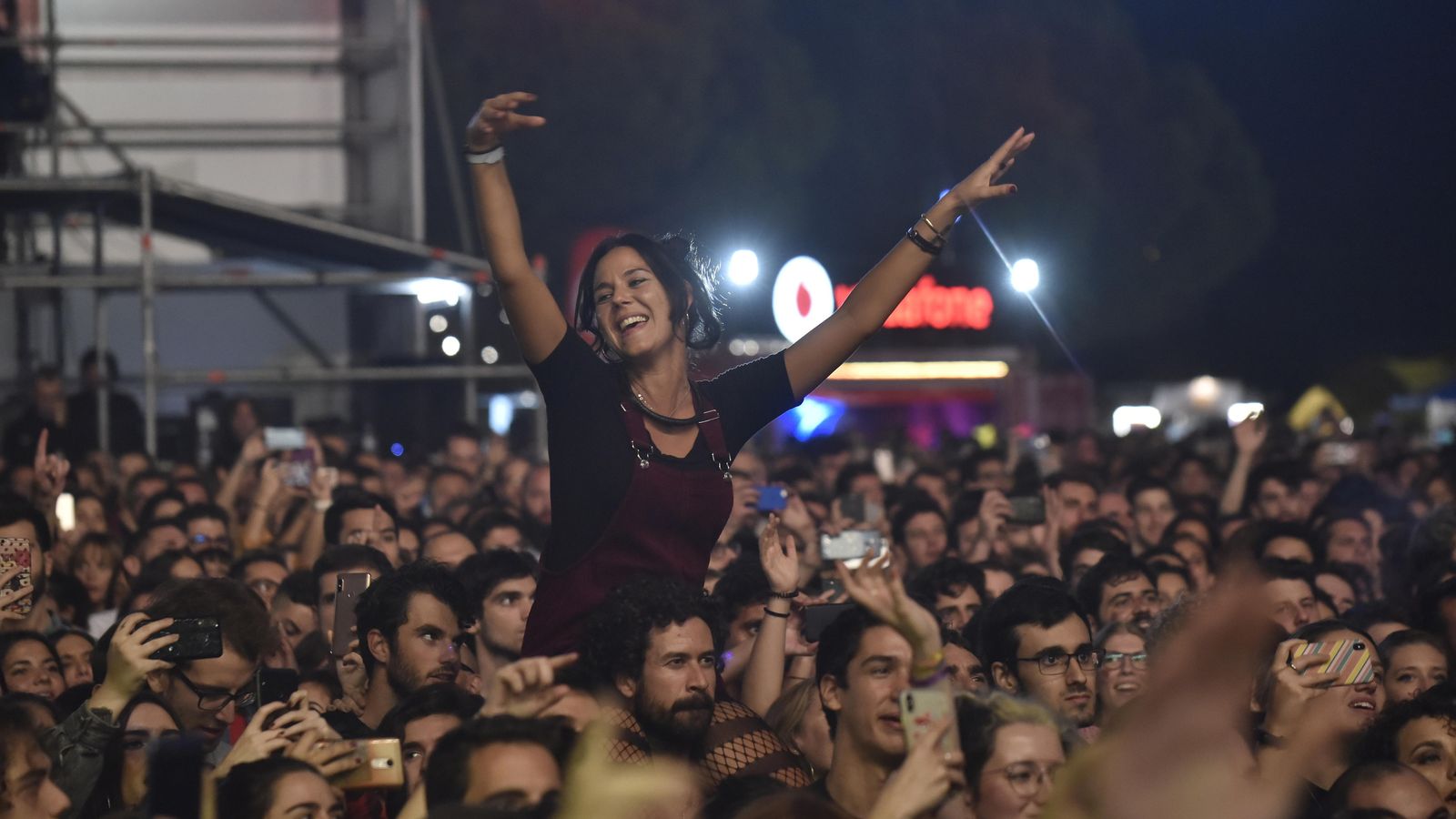 Asistentes a un concierto en el CAAC antes de la pandemia.