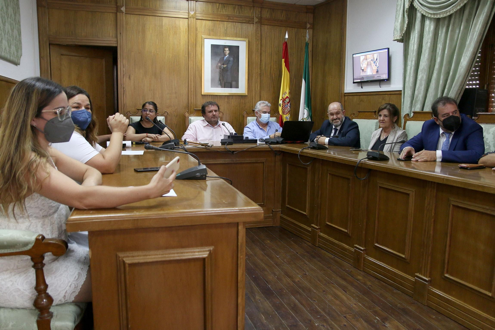 Fotogalería de la toma de posesión de Francisco Lirola como nuevo alcalde de Dalías