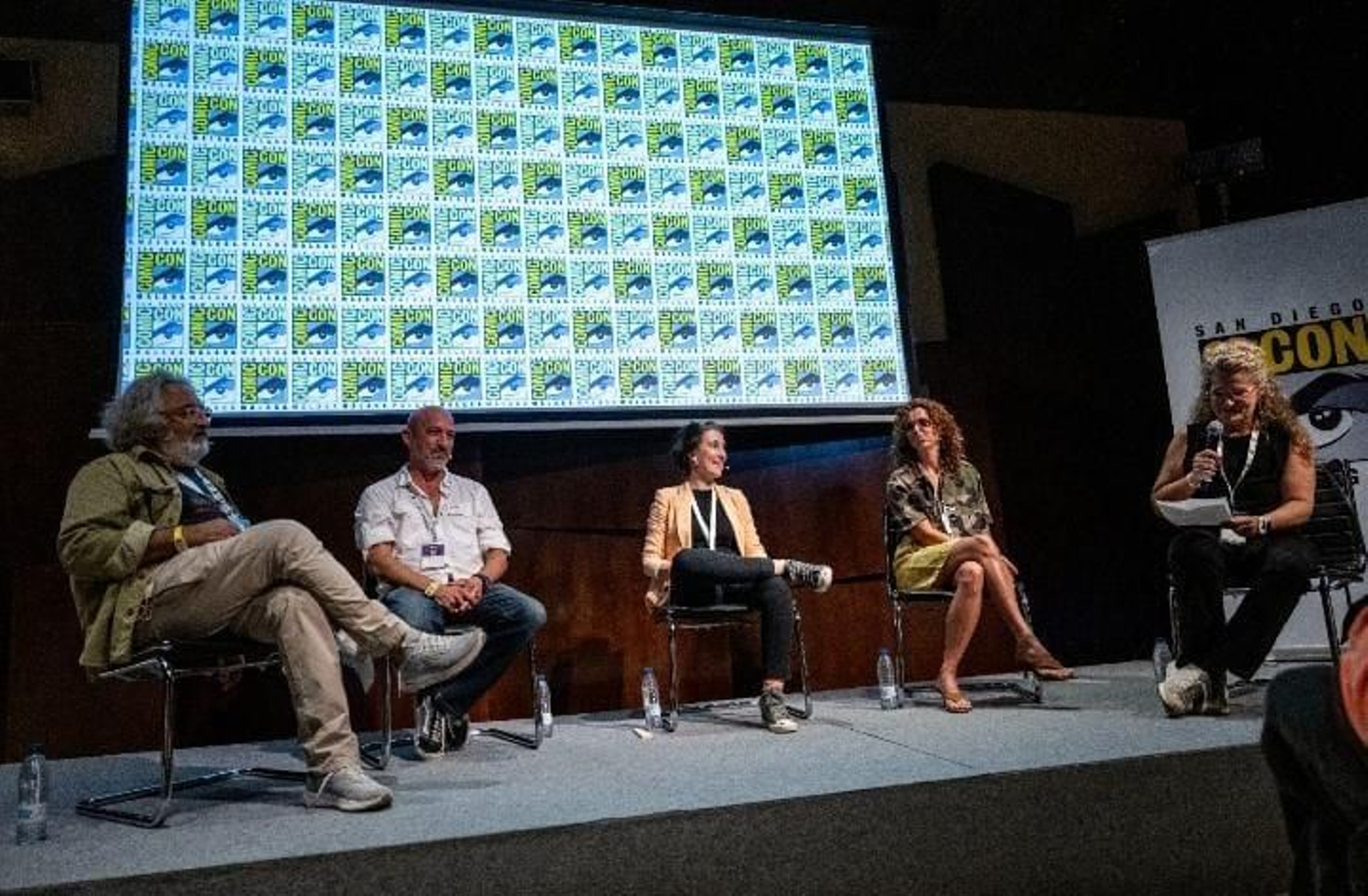 Una imagen de los ponentes, este jueves.