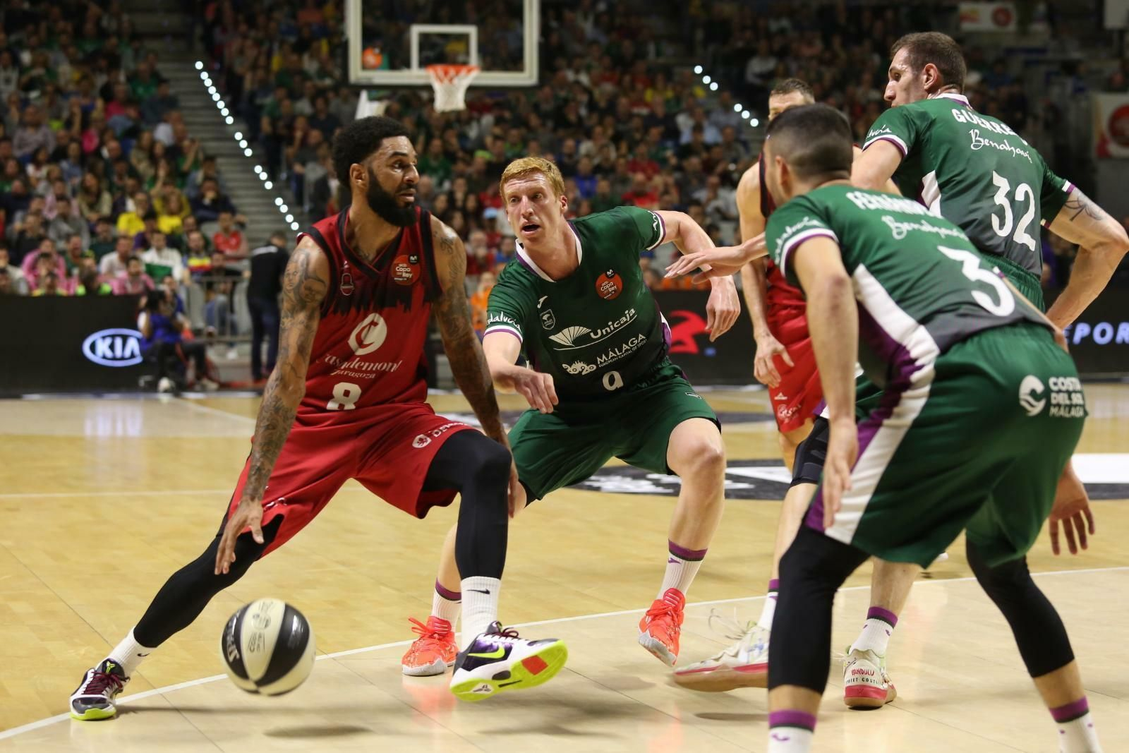 Las fotos del Unicaja-Casademont Zaragoza