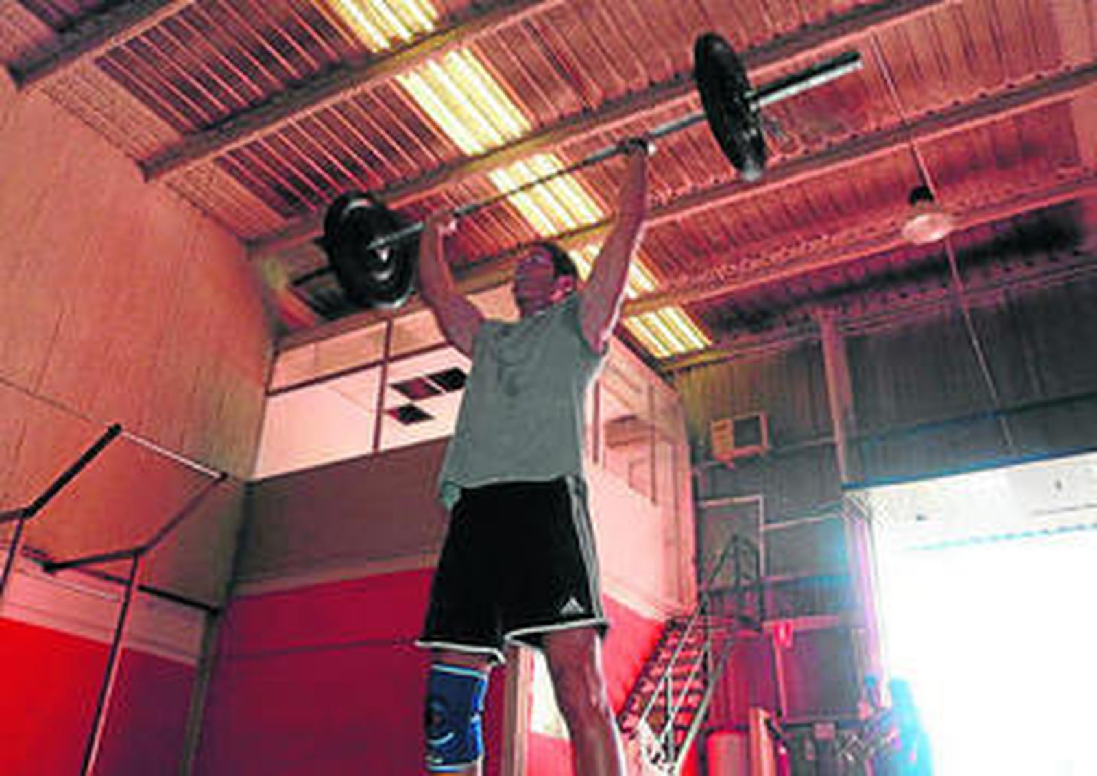 Uno de los ejercicios de autocarga.