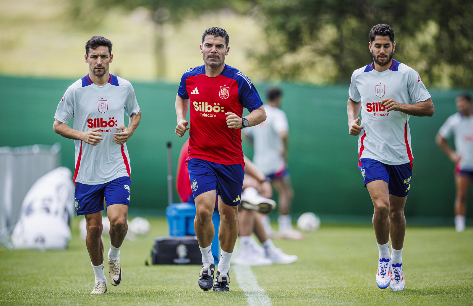 Las fotos del día de la selección española en Alemania