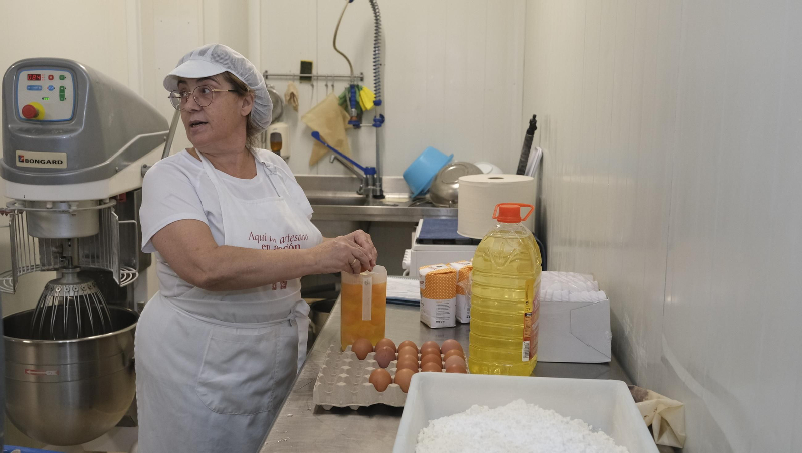 El 'mejor panetone', hecho en Alcolea, en imágenes