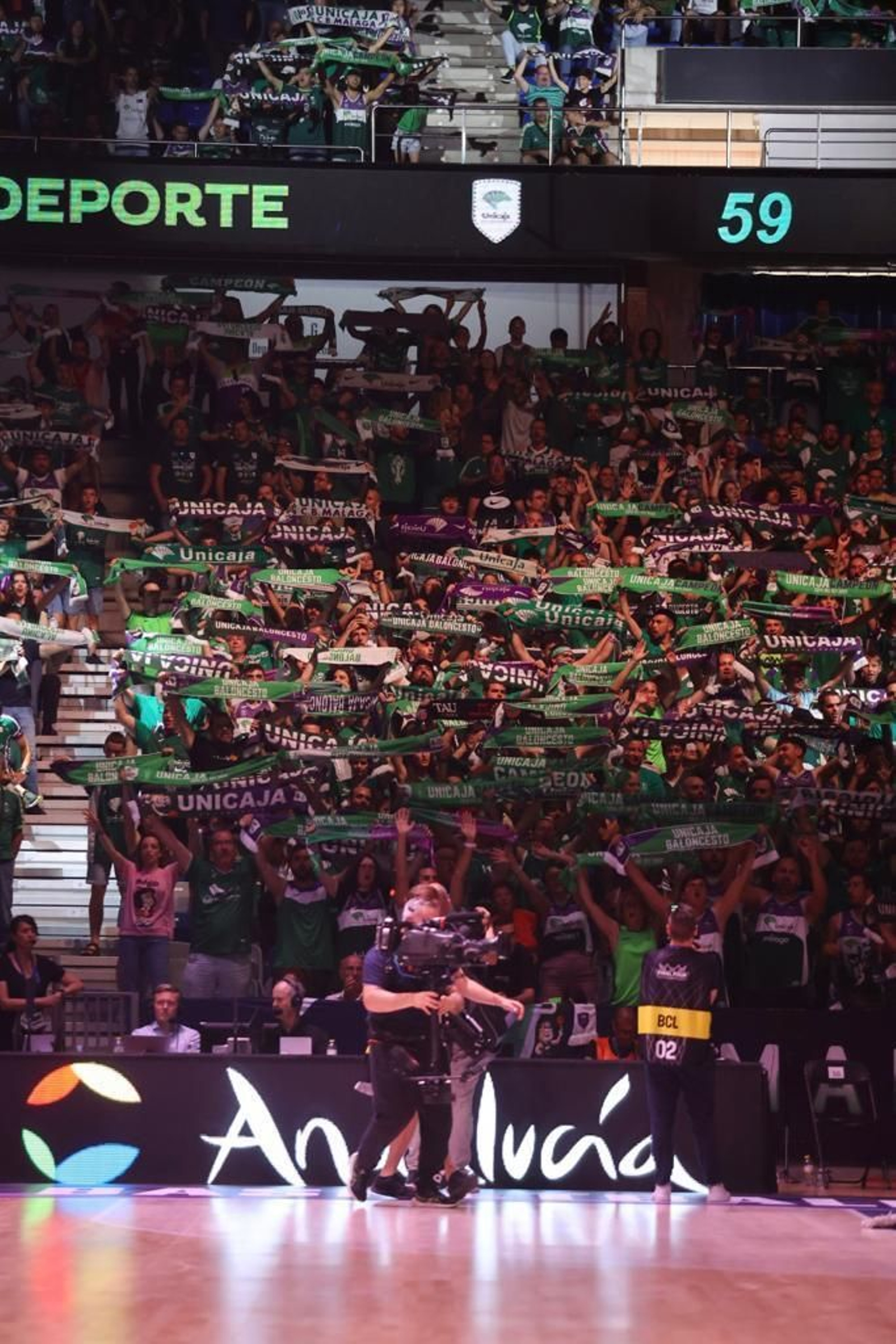El Unicaja - Lenovo Tenerife, en fotos