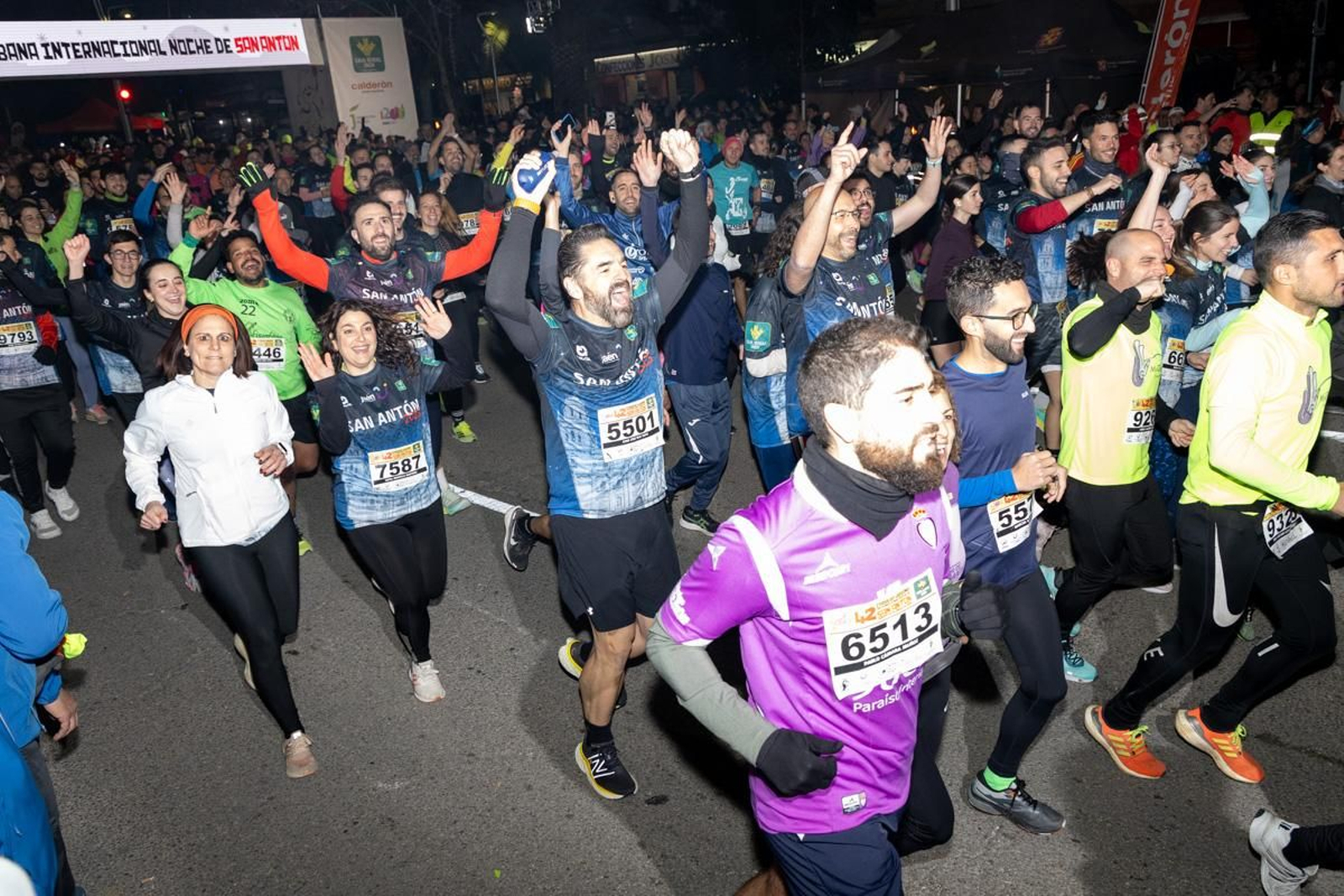 En imágenes: encuéntrate en la salida de la Carrera de San Antón (1)
