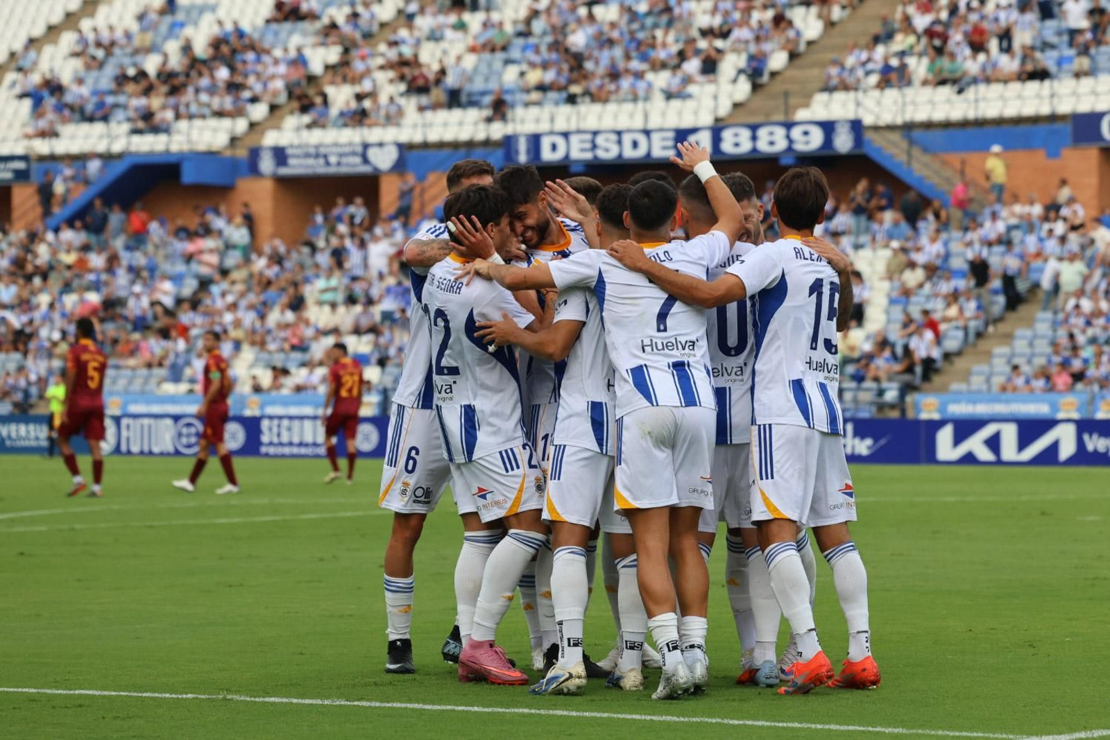 Las mejores imágenes del Recreativo de Huelva- Linares Deportivo