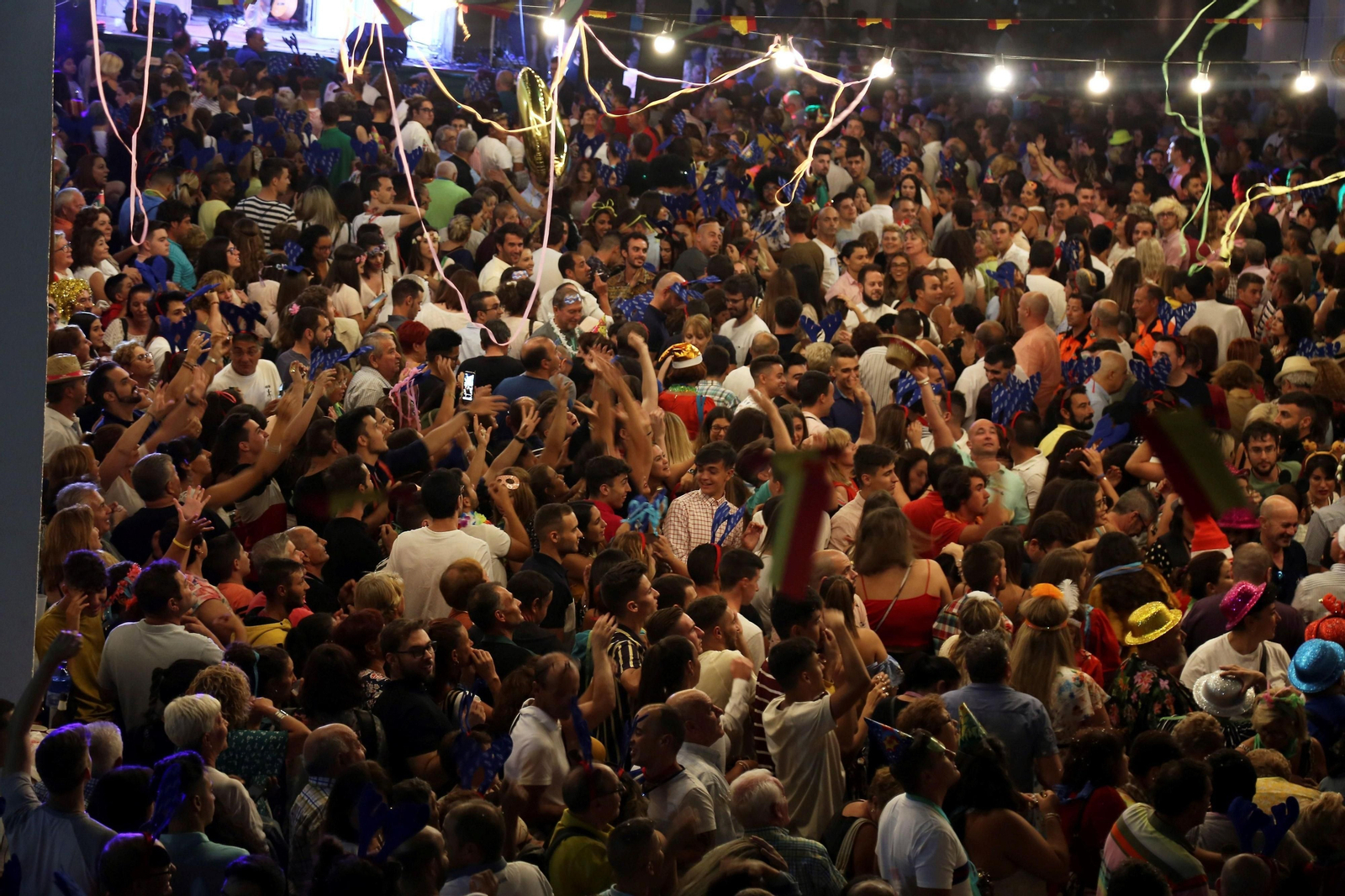 Imagen de archivo de la famosa Nochevieja de Bérchules.