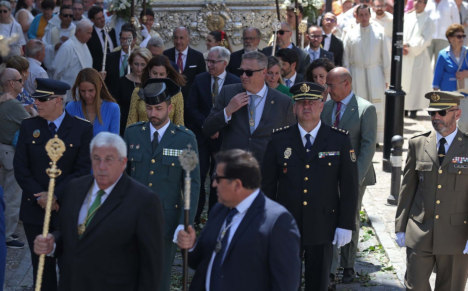 Las imágenes de la  celebración del Corpus Christi en Algeciras