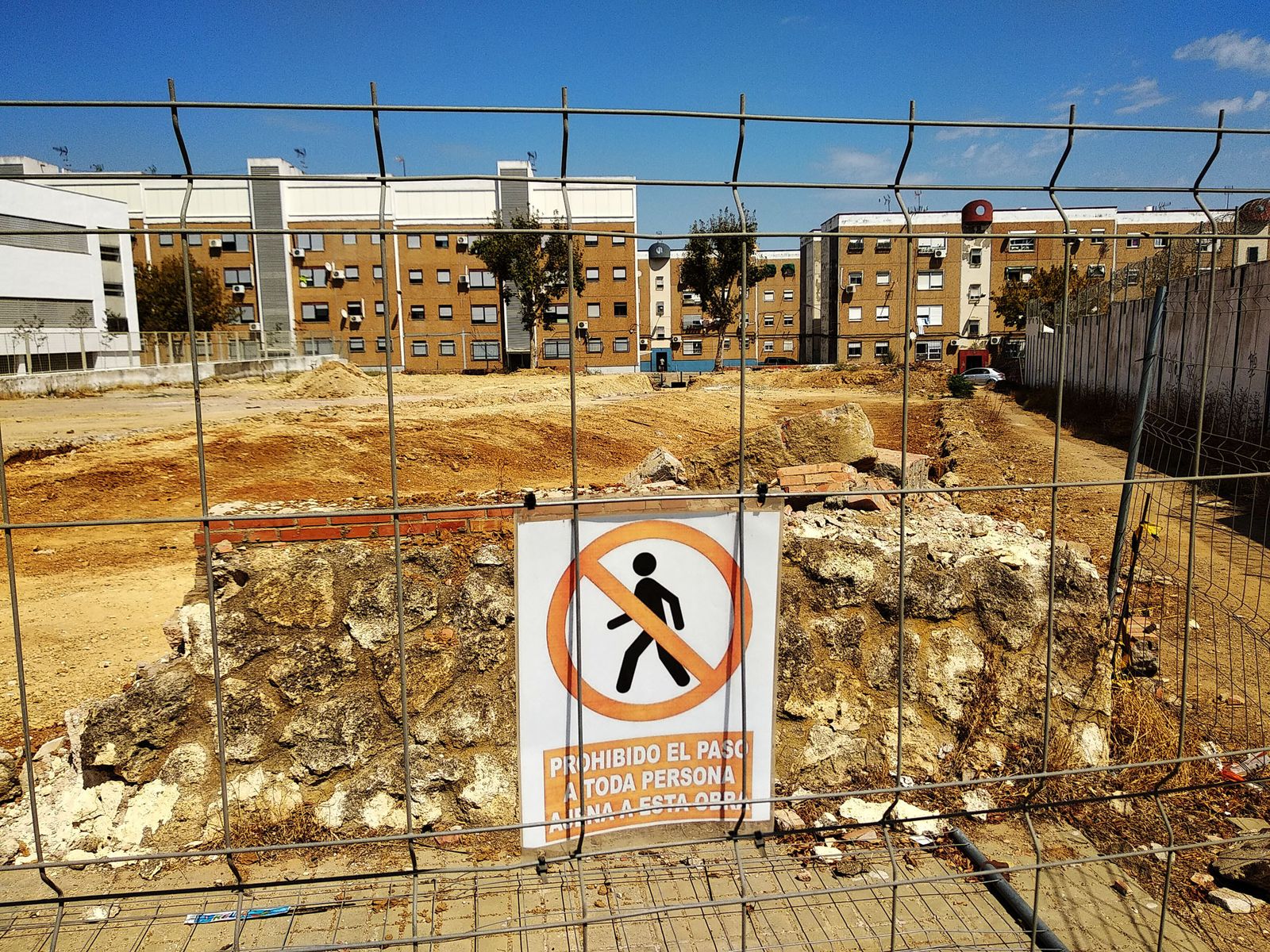 Solar de la antigua guardería de El Torrejón.
