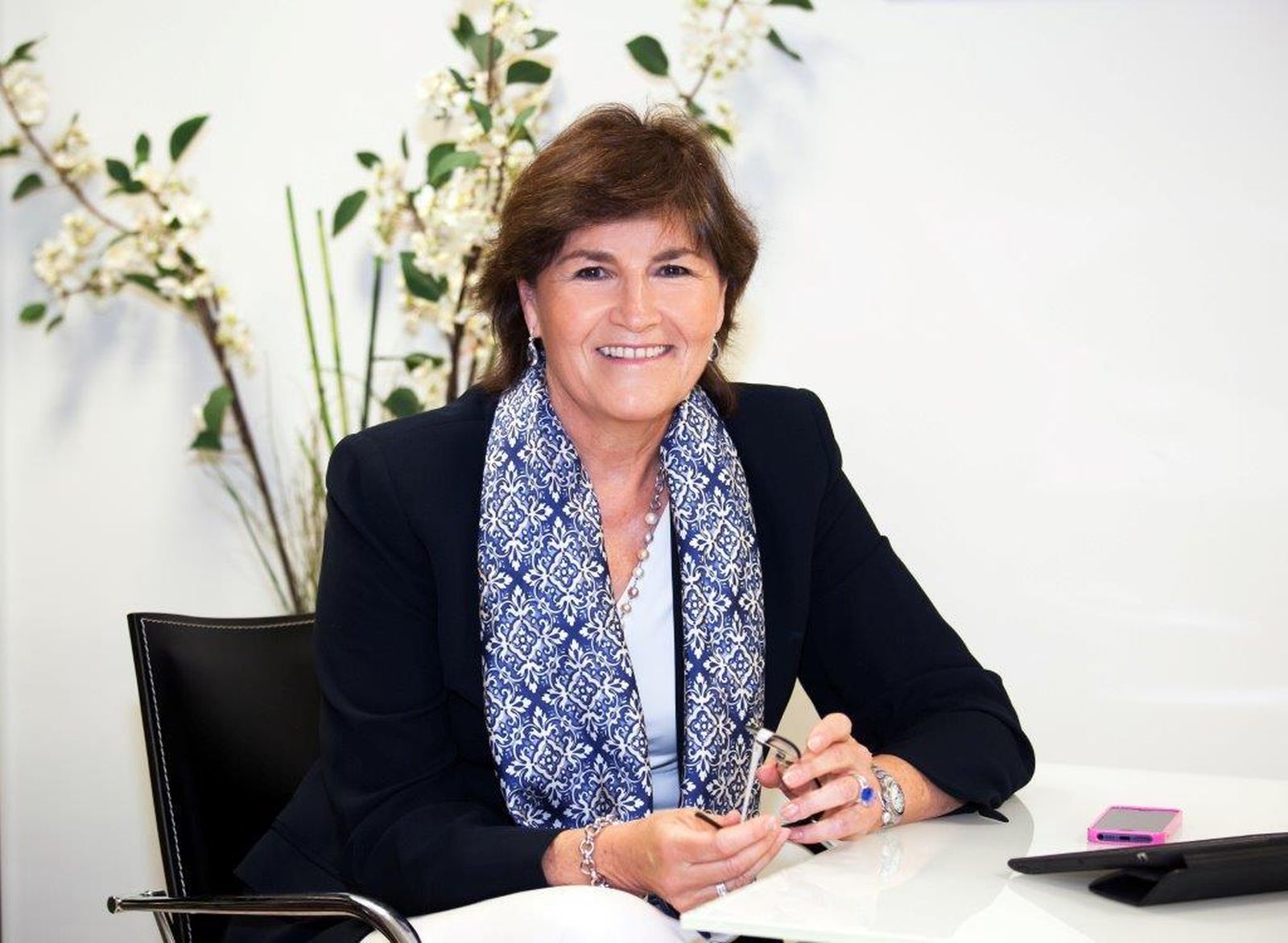 María Pérez Galván en su despacho