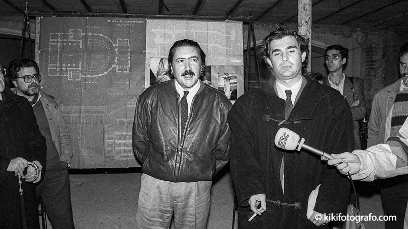 José Antonio Carbajal y Rafael Otero, arquitectos de la reforma del Falla.