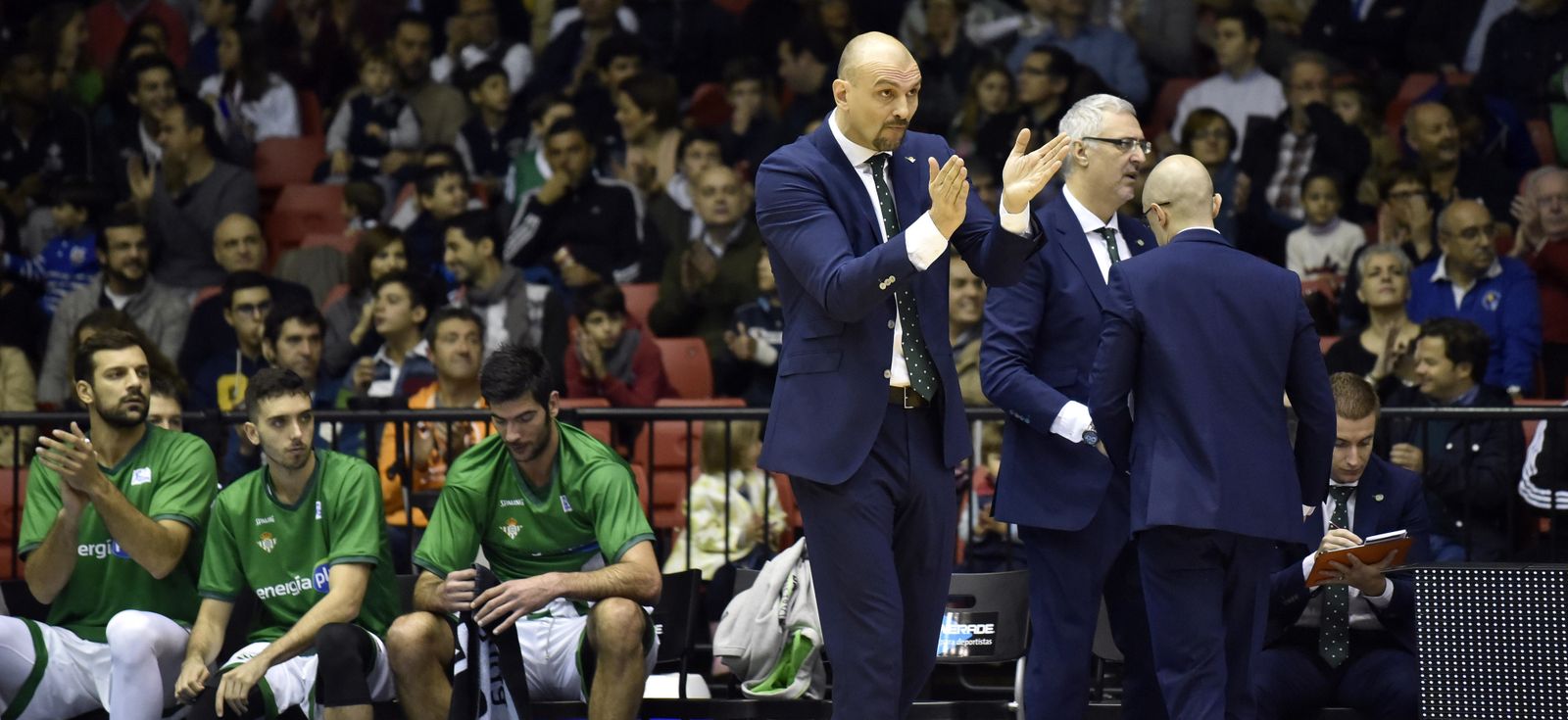 Imágenes del Betis E-Plus-UCAM Murcia