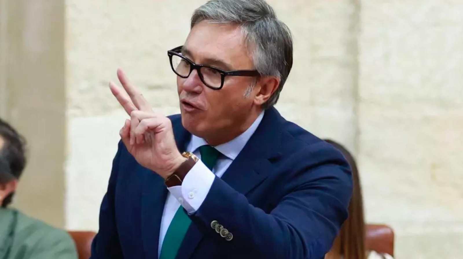 Manuel Gavira, portavoz de Vox en el Parlamento de Andalucía.