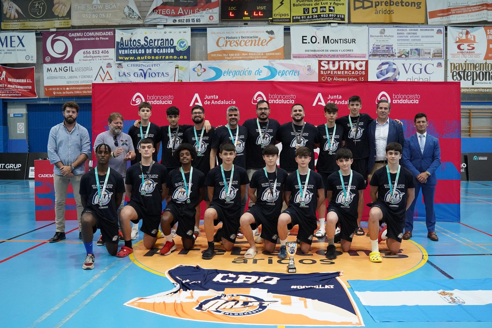 El Unicaja pierde ante el Betis en Manilva el Campeonato de Andalucía infantil