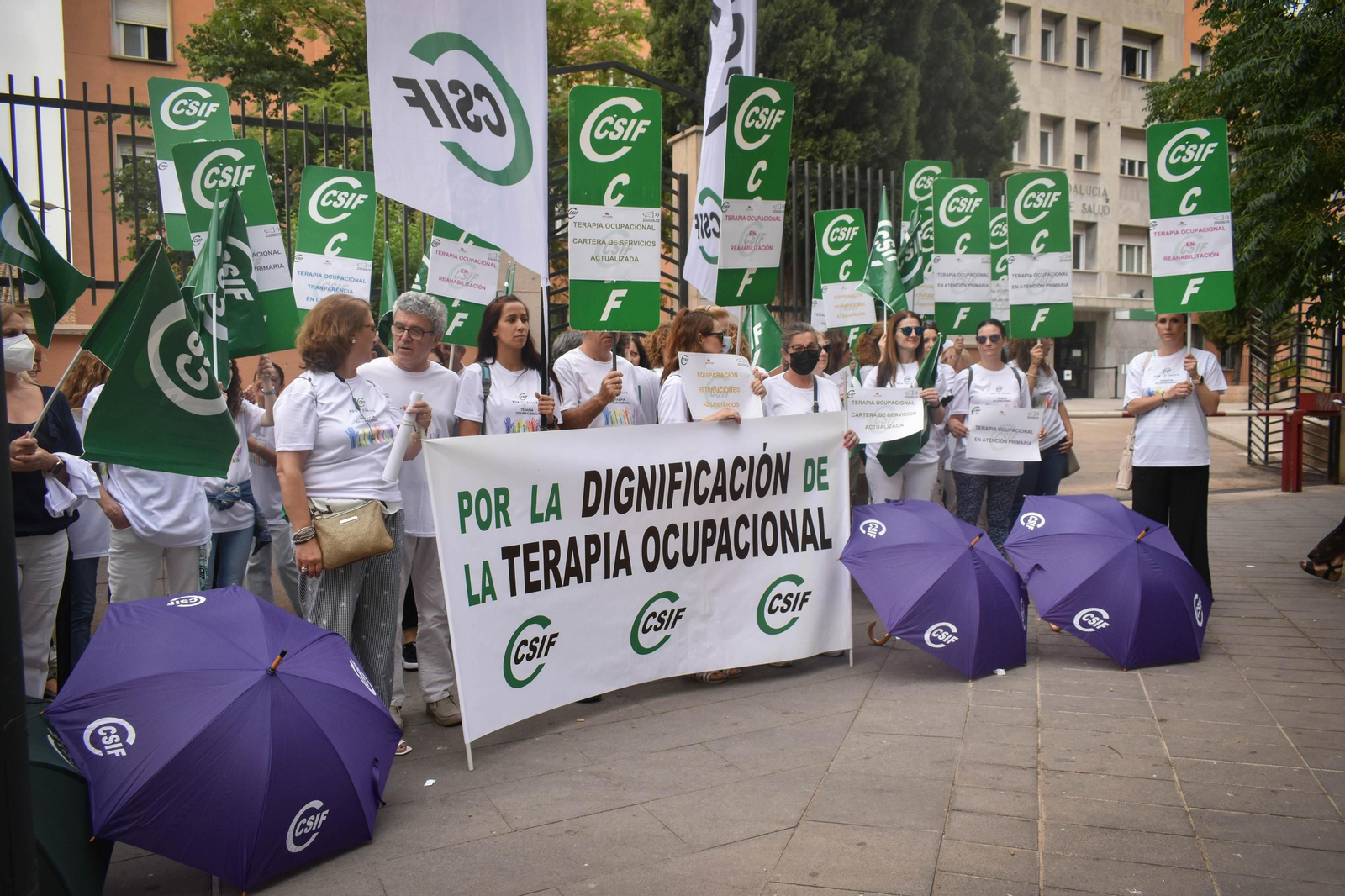 CSIF exige a la Junta duplicar el número de terapeutas ocupacionales de Granada